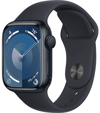 Apple Watch Series 9 GPS 45mm - Alumínio Prateado