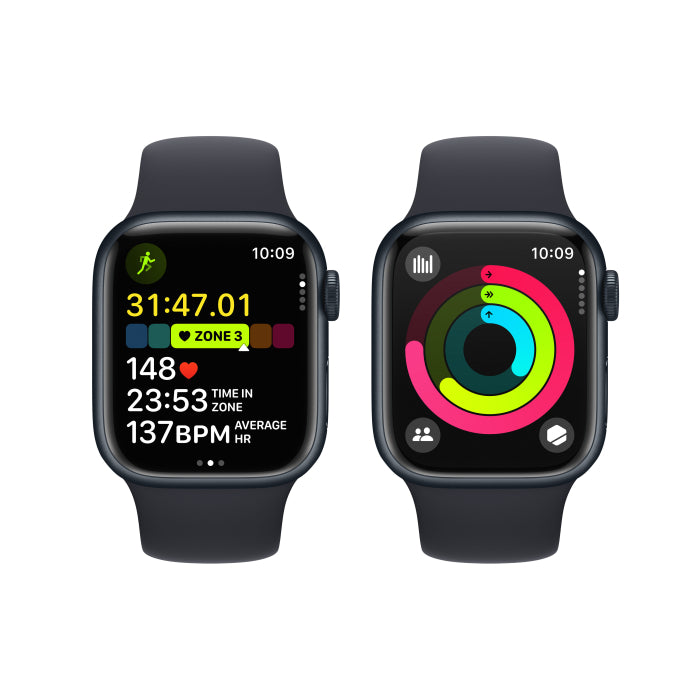 Apple Watch Series 9 GPS 45mm - Alumínio Prateado